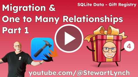SQLiteData Part 4   Migrations and One to Many relationships