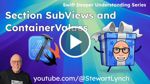 Section Subviews and ContainerValues