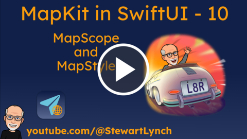 MapKit:  MapControls and MapStyles